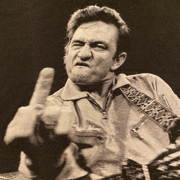 Johnny Cash Folsom Prison by Jim Marshall T Shirt - Picture 4 of 8